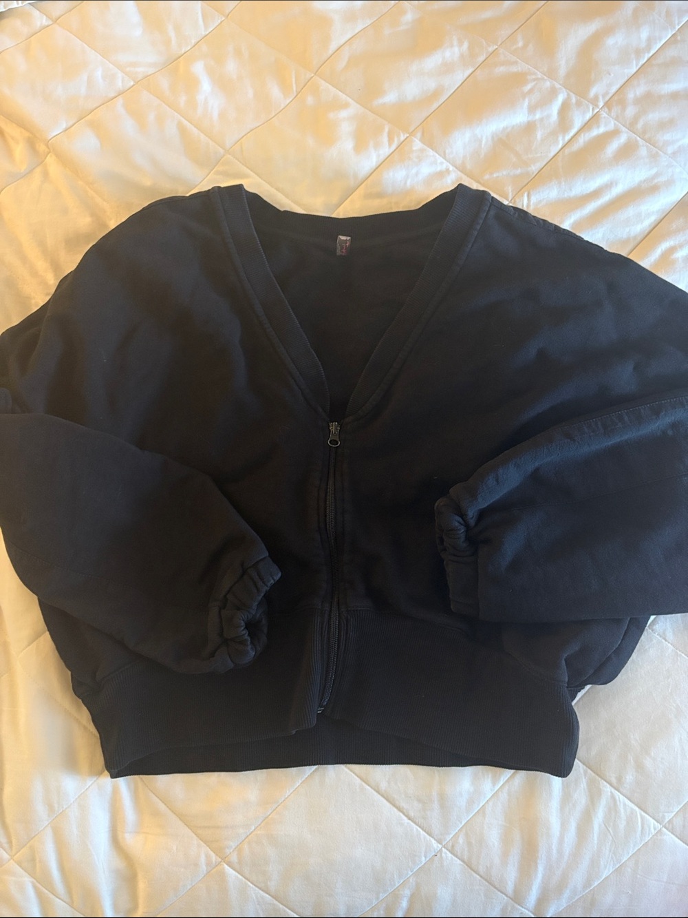 〰️ fp movement cropped zip up